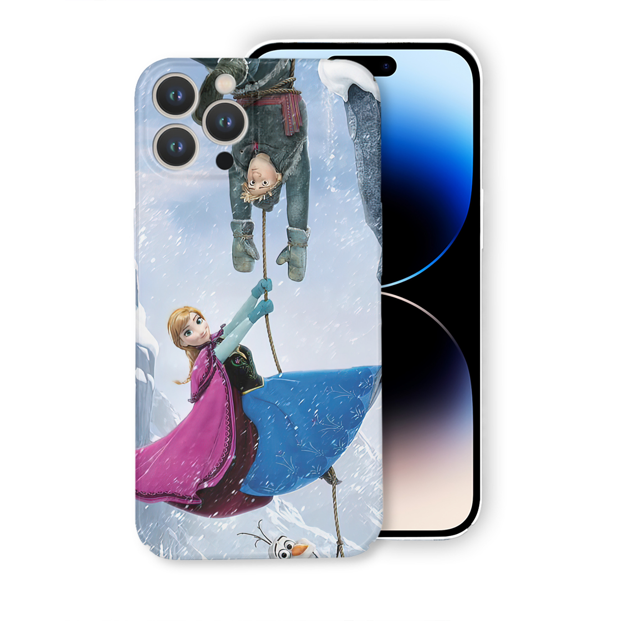 （画像用） アナと雪の女王 アンナ エルサ Frozen Anna Elsa 【iPhone 14シリーズ対応】ハードケース